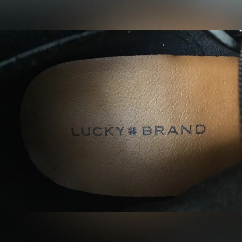 Lucky Brand Black Over the Knee Boots